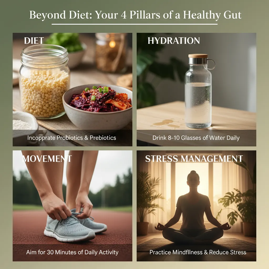 Your Long-Term Gut Health Plan - Infographic