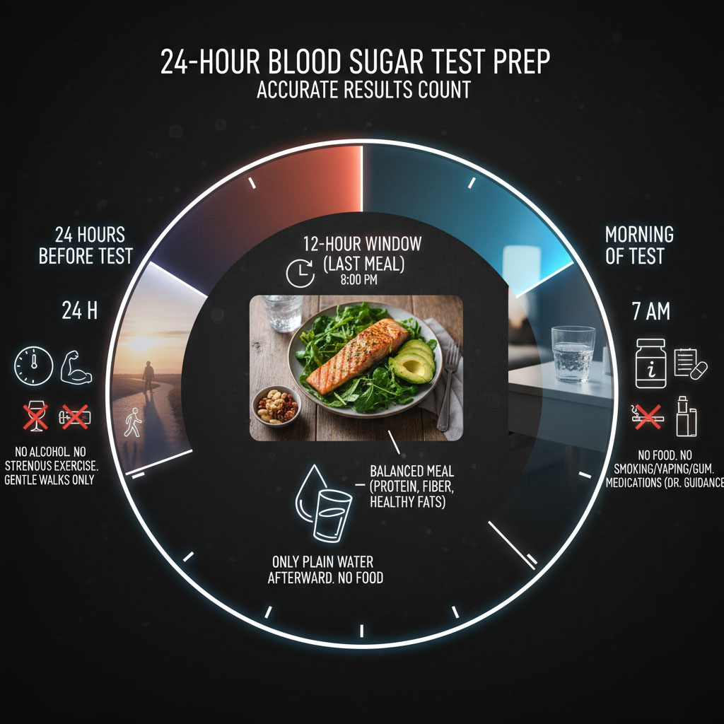 Your Pre-Test Timeline: A 24-Hour Countdown to Accurate Results