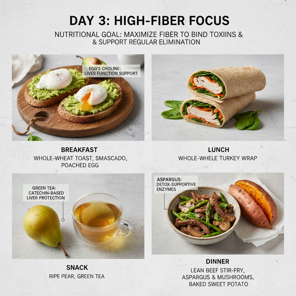 Day 3: High-Fiber Focus