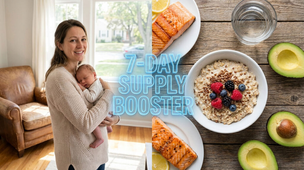 7-Day Breastfeeding Meal Plan to Boost Milk Supply, Energy & Recovery