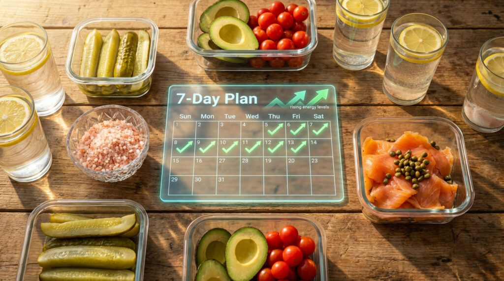 7-Day Meal Plan for Low Blood Pressure to Boost Levels Naturally