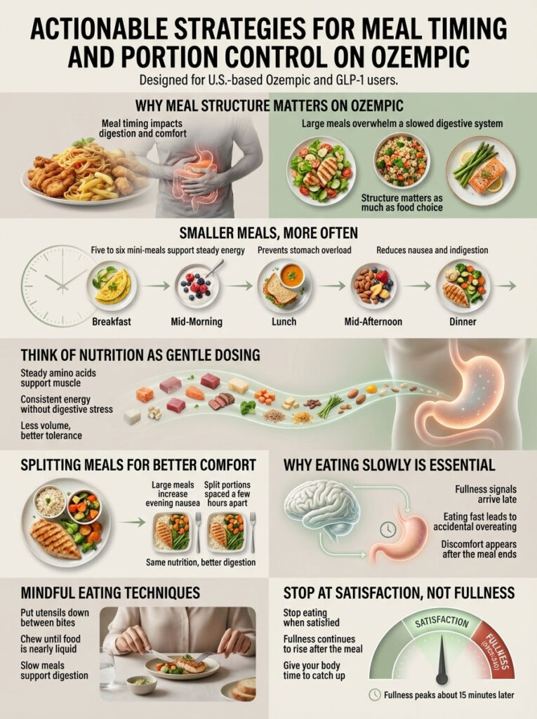 Actionable Strategies for Meal Timing and Portion Control