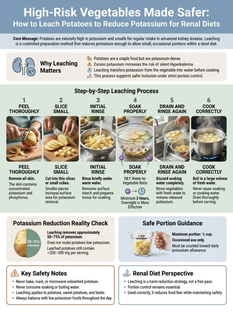 Advanced Cooking Techniques to Lower Potassium Content in High Risk Vegetables