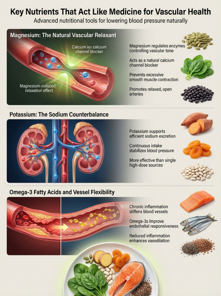 Advanced Nutritional Strategy: Key Nutrients and Entities for Vascular Health