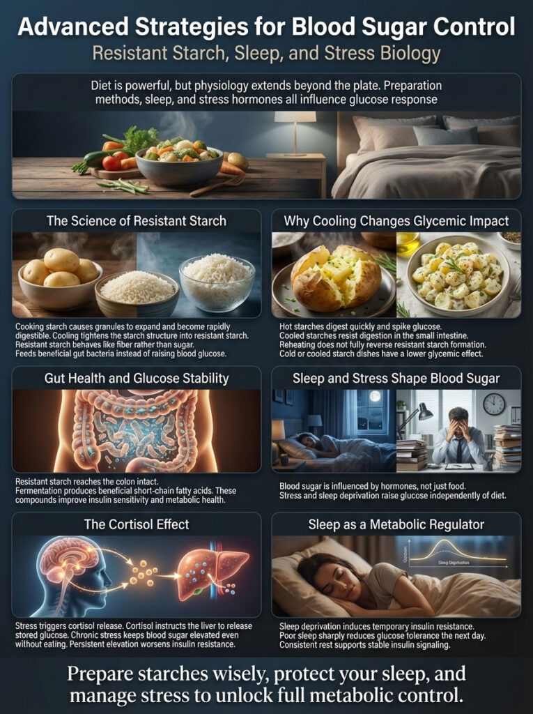 Advanced Strategies: Cooling Starches and Lifestyle Factors