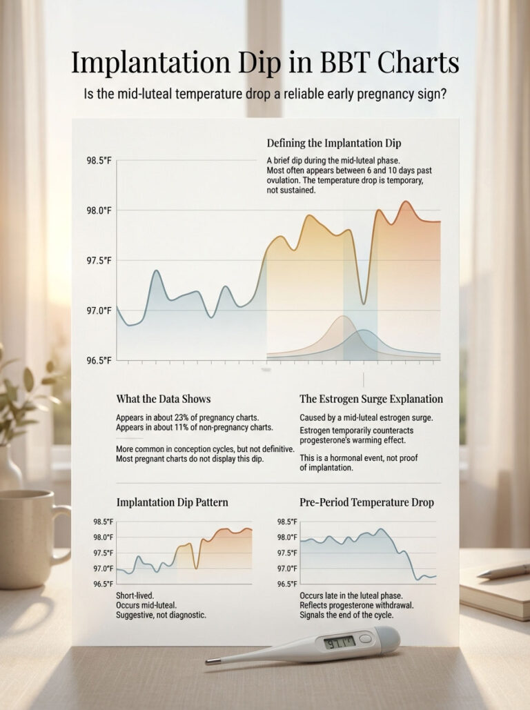 BBT Chart Patterns: Pregnant vs Not Pregnant (with Pictures ...