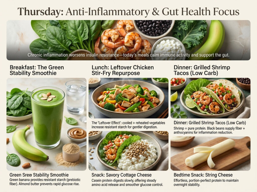 Thursday: Anti-Inflammatory and Gut Health Focus