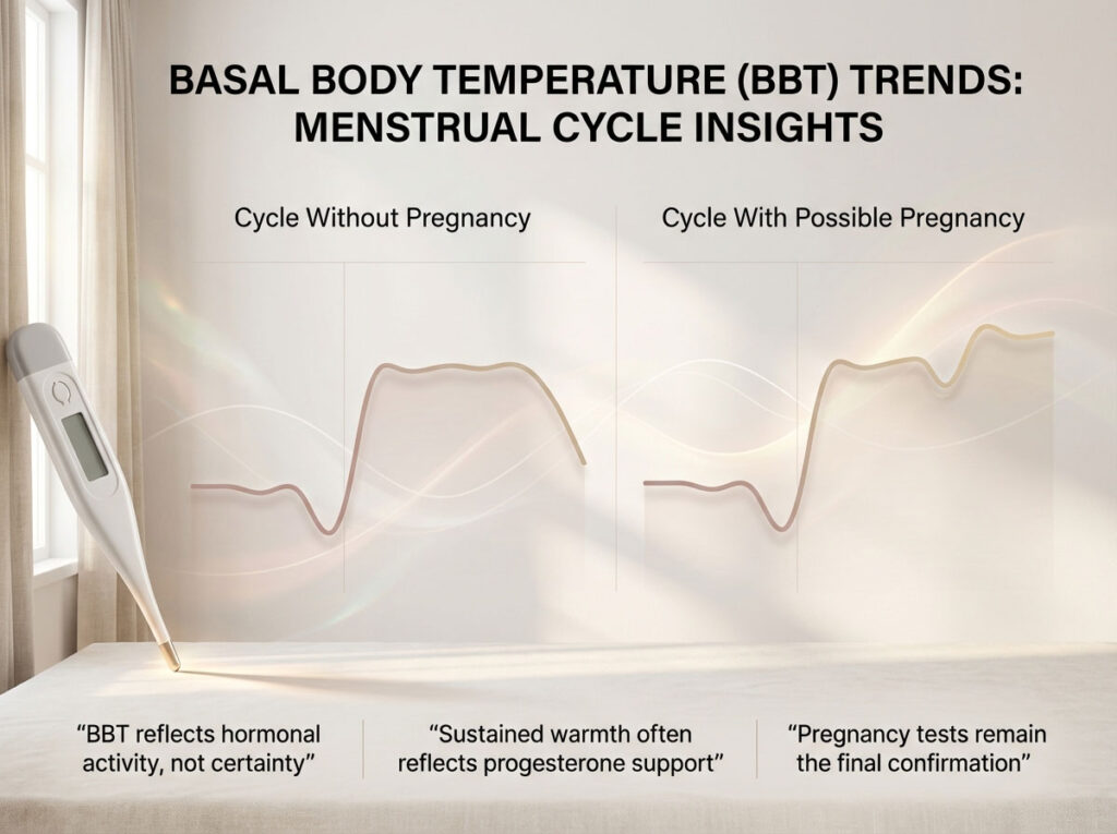 BBT Chart Patterns Pregnant vs Not Pregnant (with Pictures)