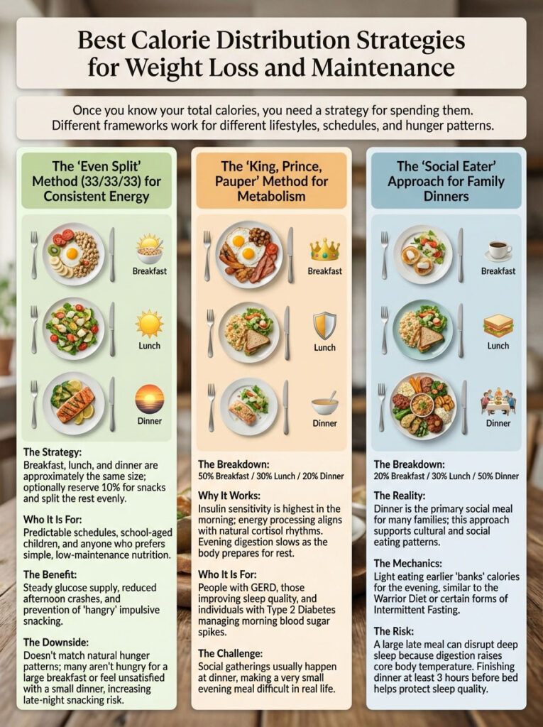 Best Calorie Distribution Strategies for Weight Loss and Maintenance