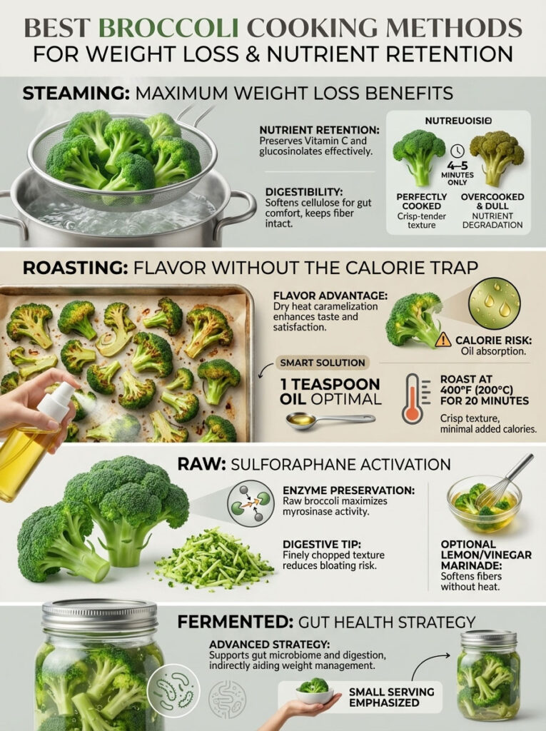 Best Way to Eat Broccoli for Weight Loss and Preparation Techniques
