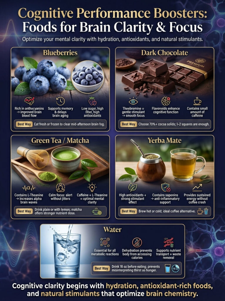 Brain Fog Energy Foods: Cognitive Performance and Focus