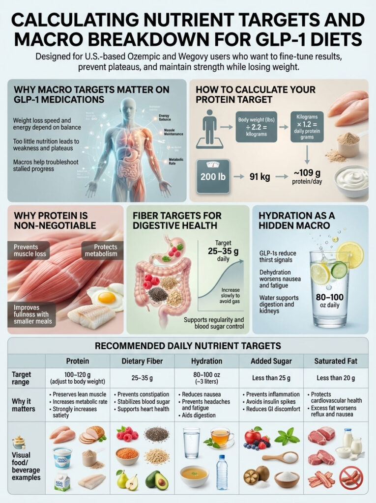 Calculating Nutrient Targets and Macro Breakdown for GLP-1 Diets