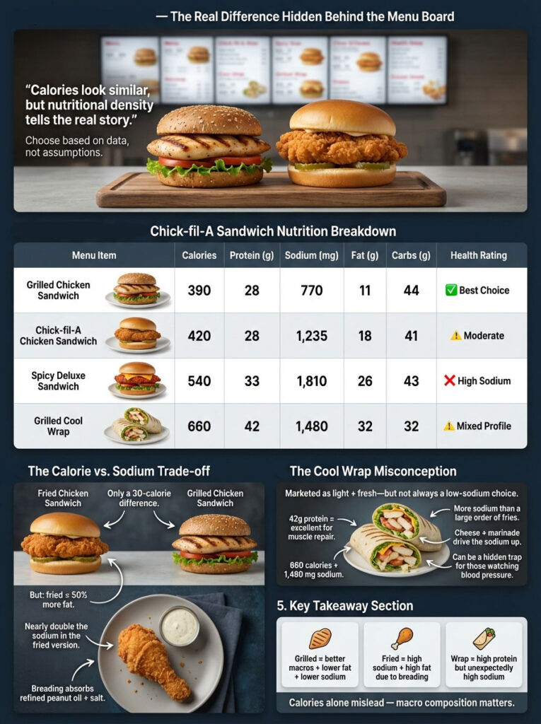Chick-fil-A Nutrition Guide: Calorie & Macro Breakdown of Popular Sandwiches
