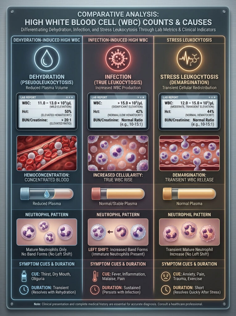 Comparative Analysis: Is it Dehydration, Infection, or Stress?
