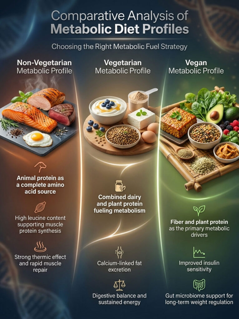 Comparative Analysis of Metabolic Diet Profiles