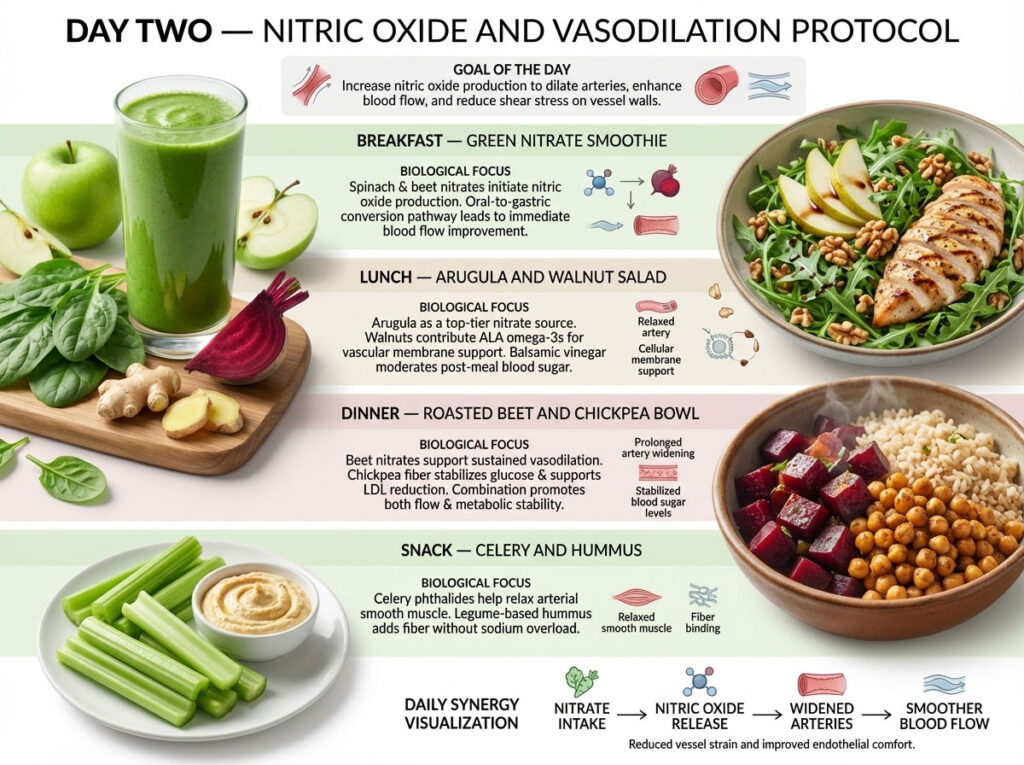 Day 2: The Nitric Oxide and Vasodilation Protocol