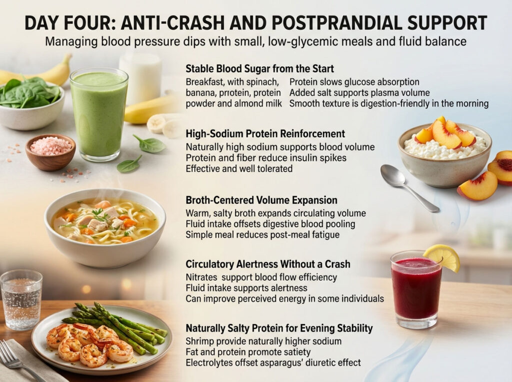 Day 4: Anti-Crash Protocol and Postprandial Management