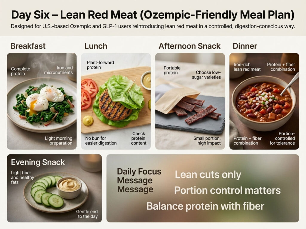 Day 6: Lean Red Meat