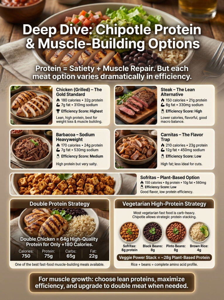 Deep Dive: Chipotle Protein & Muscle Building Options