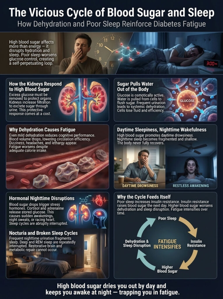 The Vicious Cycle: Dehydration and Sleep Quality