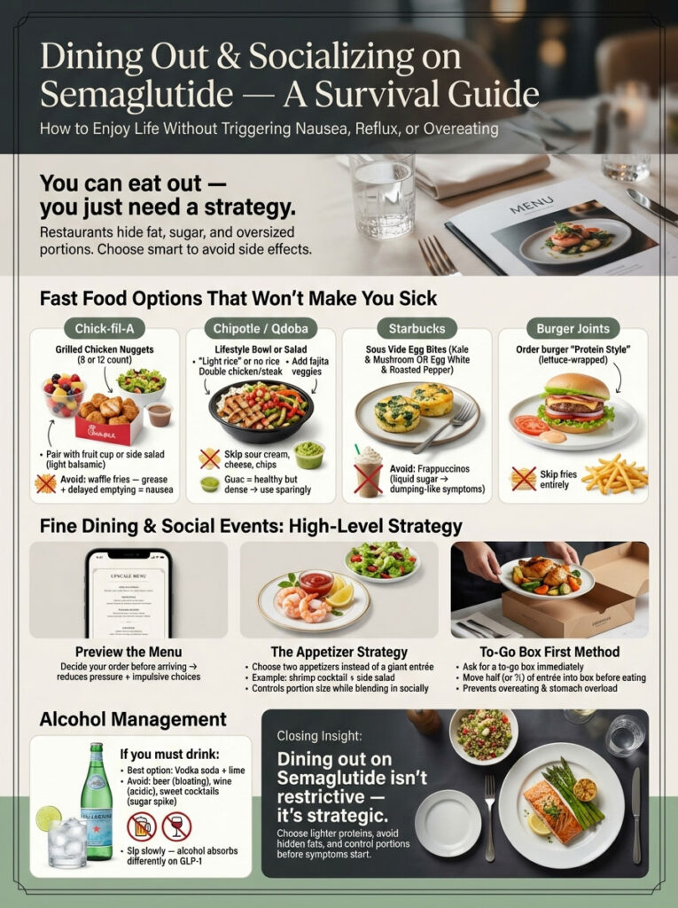 Dining Out and Socializing: A Survival Guide for Semaglutide Users