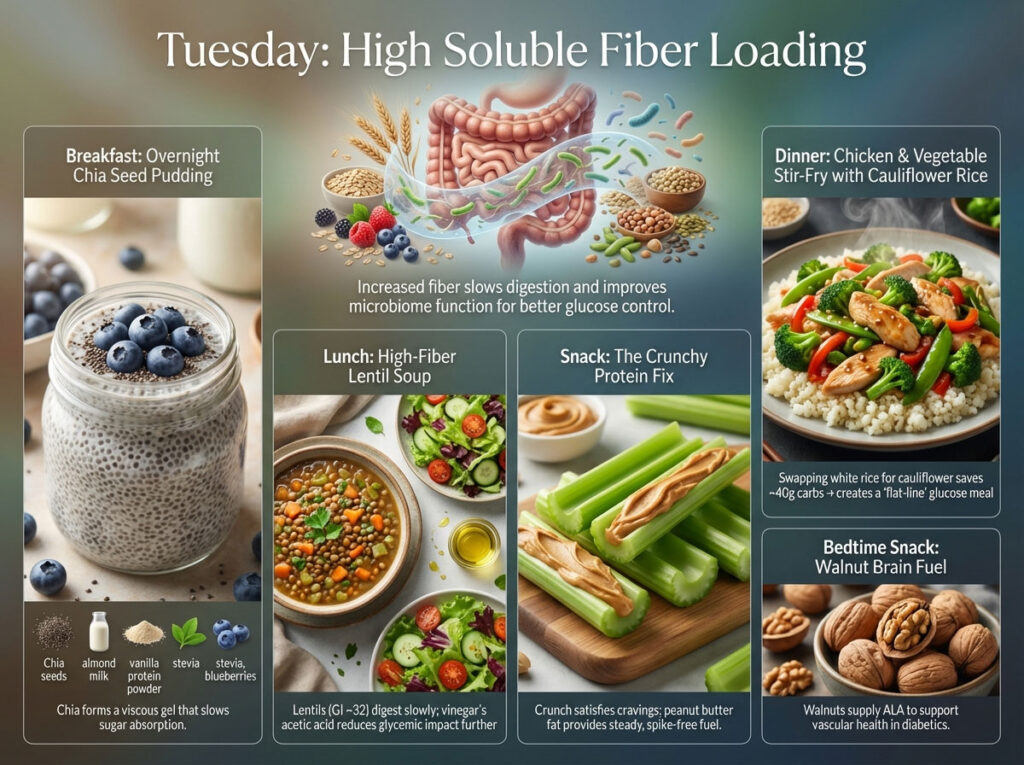Tuesday: High Soluble Fiber Loading