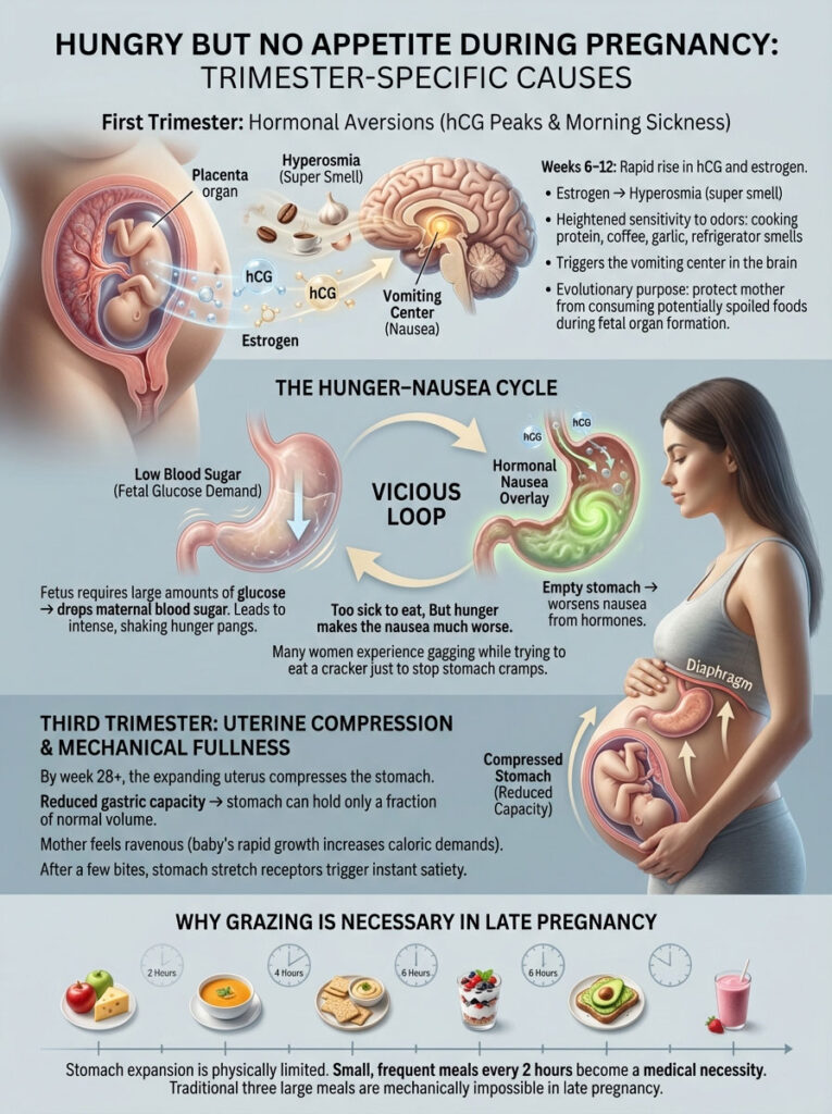 Hungry But No Appetite During Pregnancy Trimester-Specific Causes