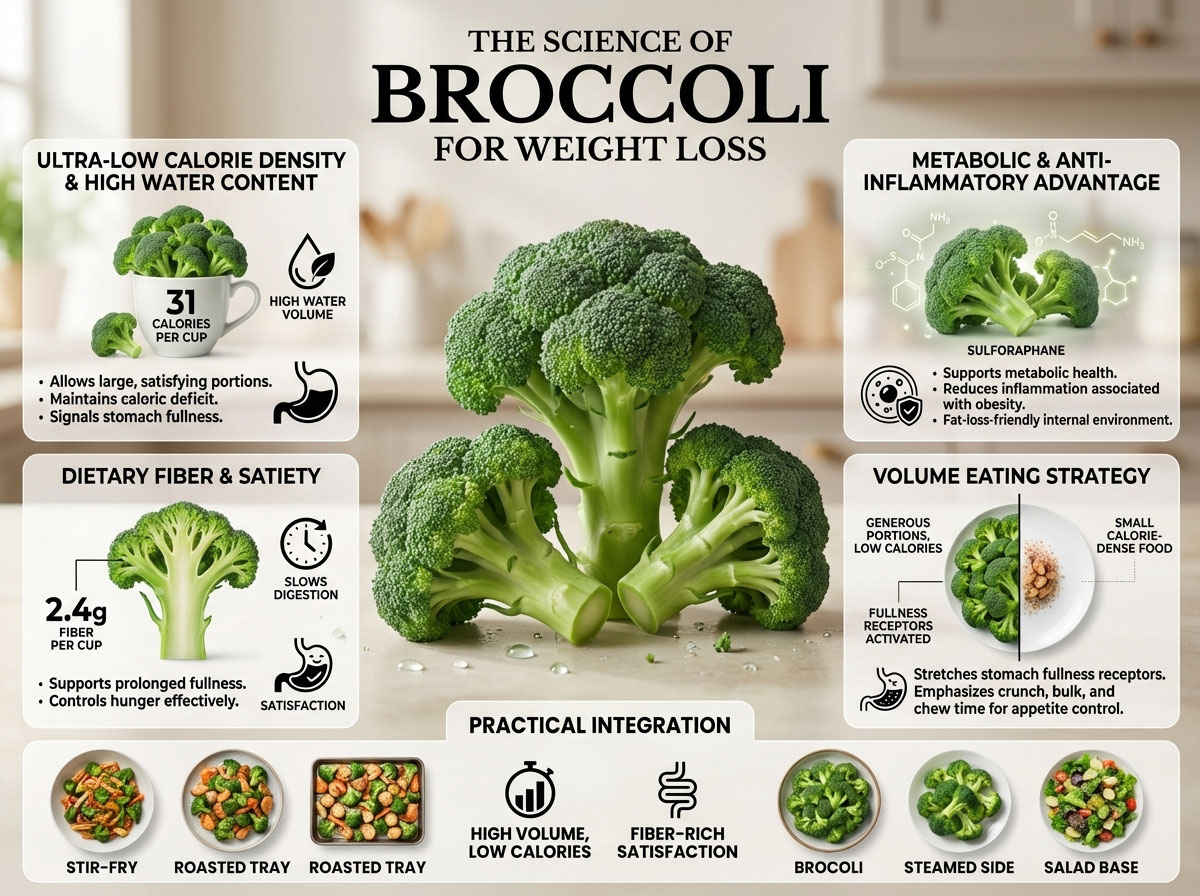 Is Broccoli Good for Weight Loss? Portion Guide, Recipes, and Daily