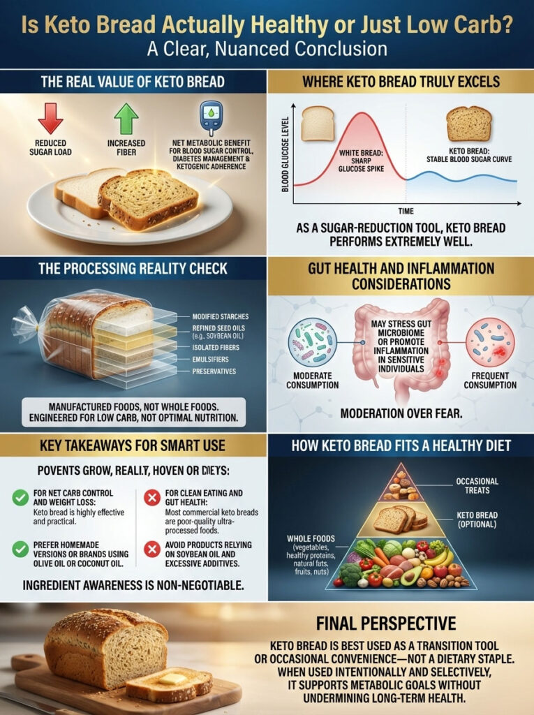 Is Keto Bread Actually Healthy or Just Low Carb?