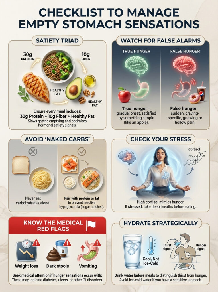 Managing Post-Meal Hunger