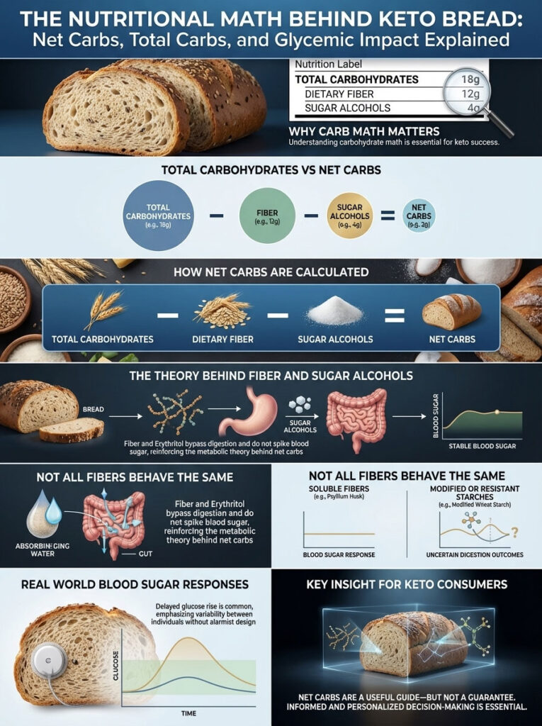 The Nutritional Math: Net Carbs vs. Total Carbs and Glycemic Impact