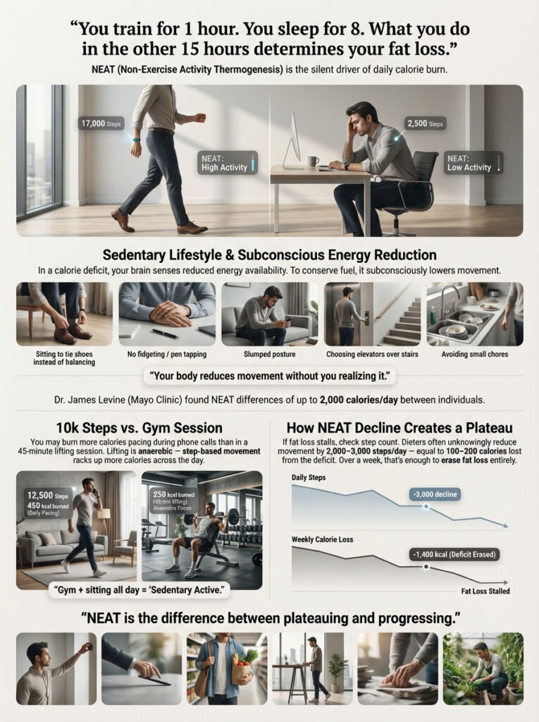 Non-Exercise Activity Thermogenesis (NEAT) Decline