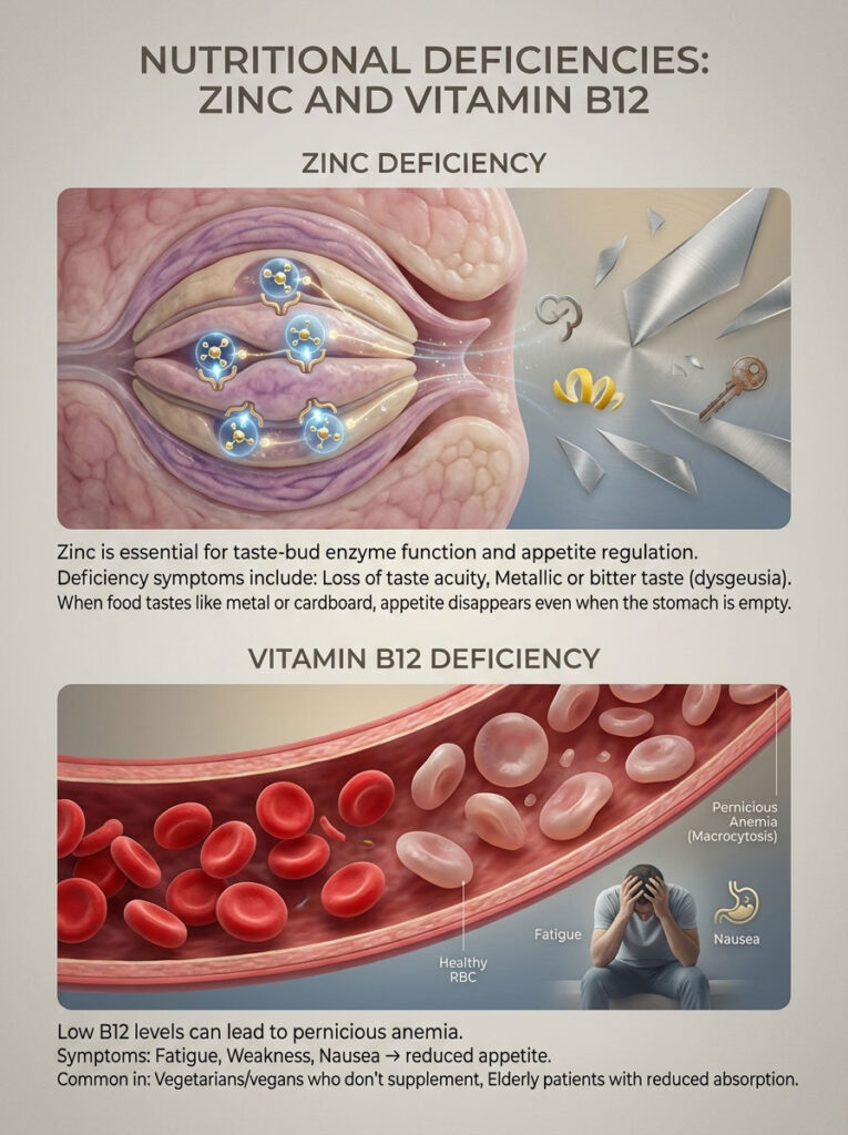 Nutritional Deficiencies: Zinc and Vitamin B12