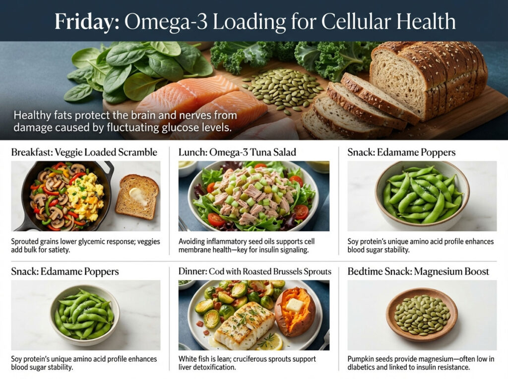 Friday: Omega-3 Loading for Cellular Health
