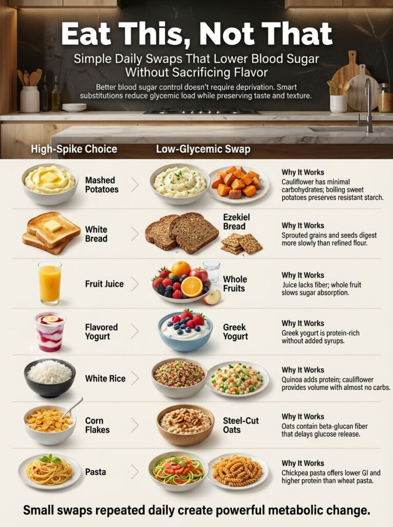 Practical "Eat This, Not That" Swaps for Daily Life