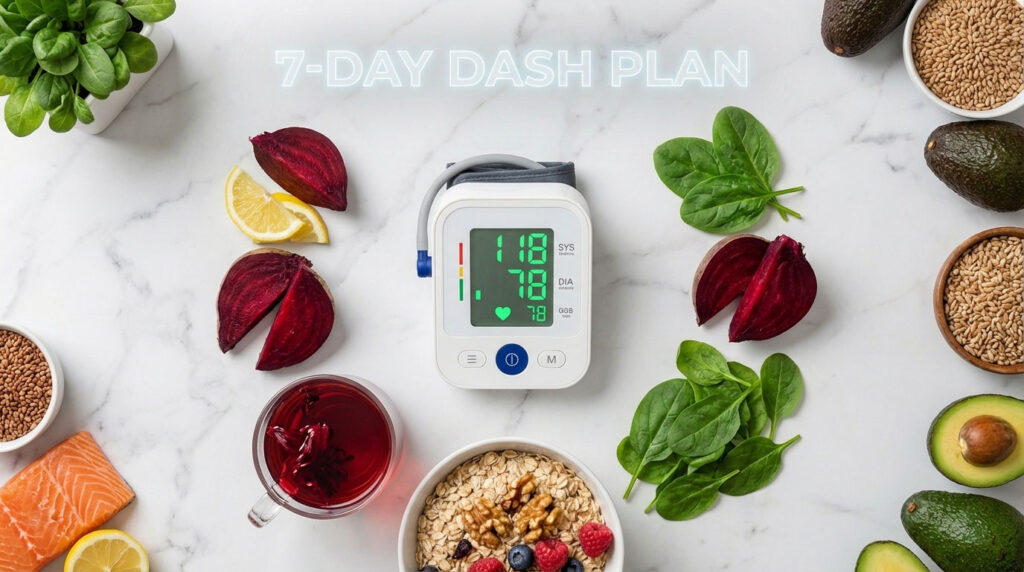 Quick & Easy 7-Day Meal Plan for High Blood Pressure Management