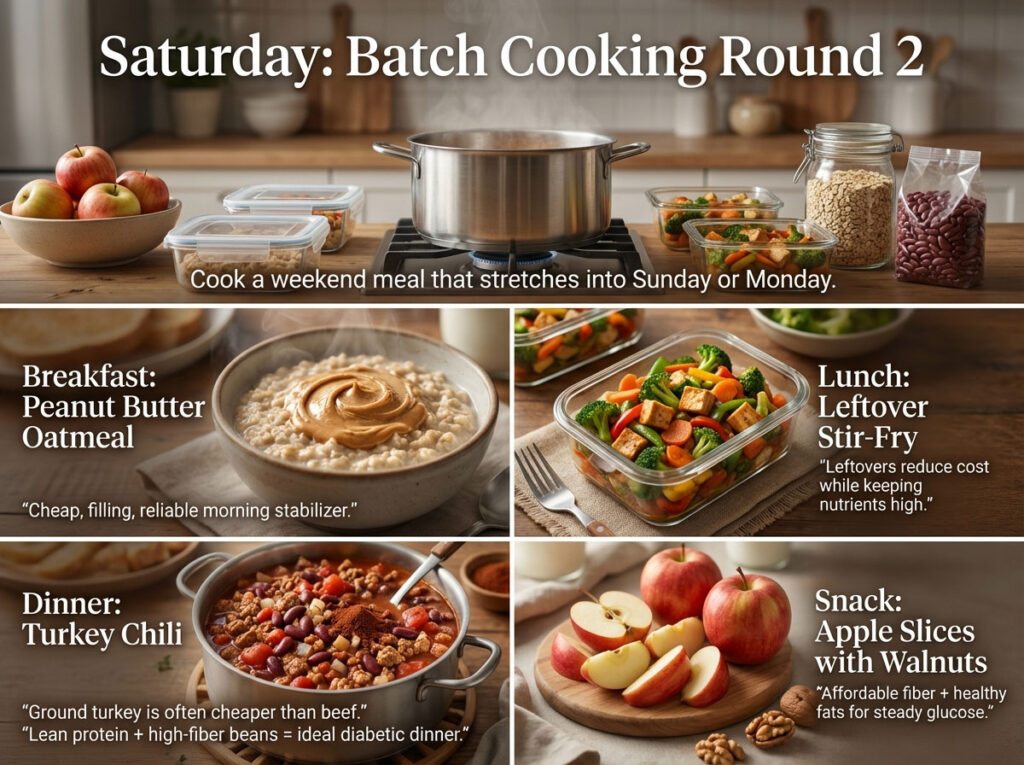 Saturday: Batch Cooking Round 2