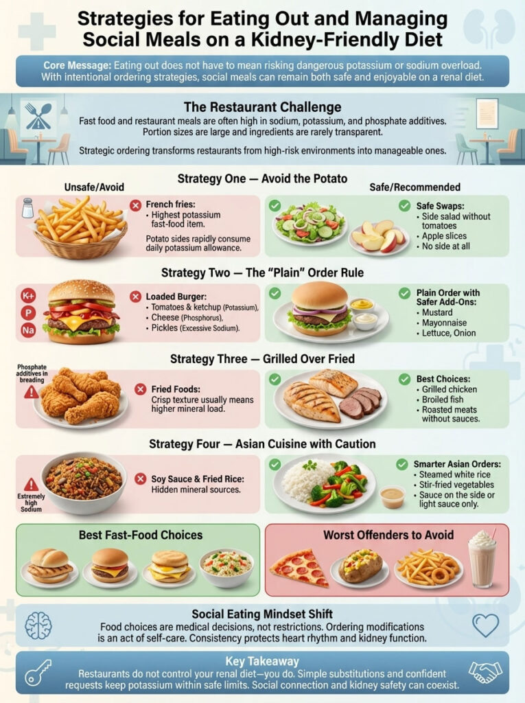 Strategies for Eating Out and Managing Social Meals on a Kidney Friendly Diet