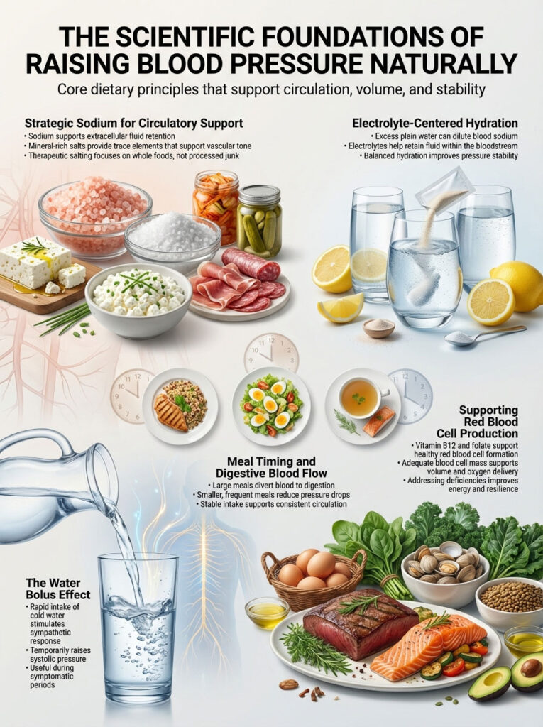 The 4 Scientific Pillars of Boosting Blood Pressure Naturally