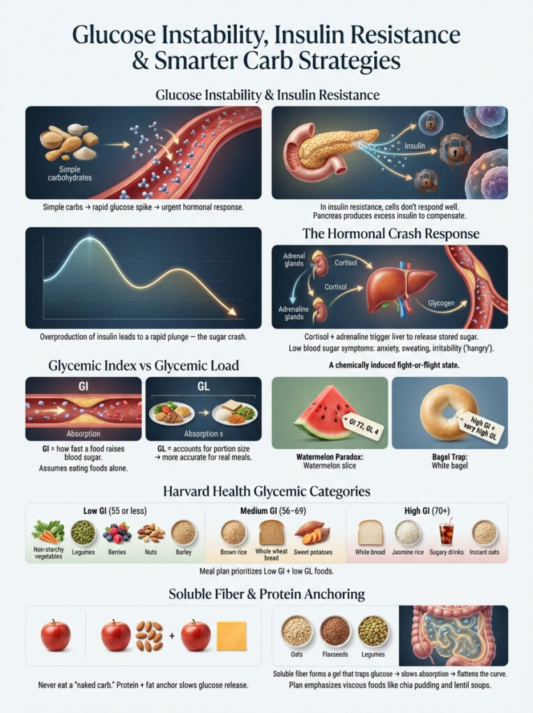 The Biological Mechanics of Blood Sugar Instability and Insulin Resistance