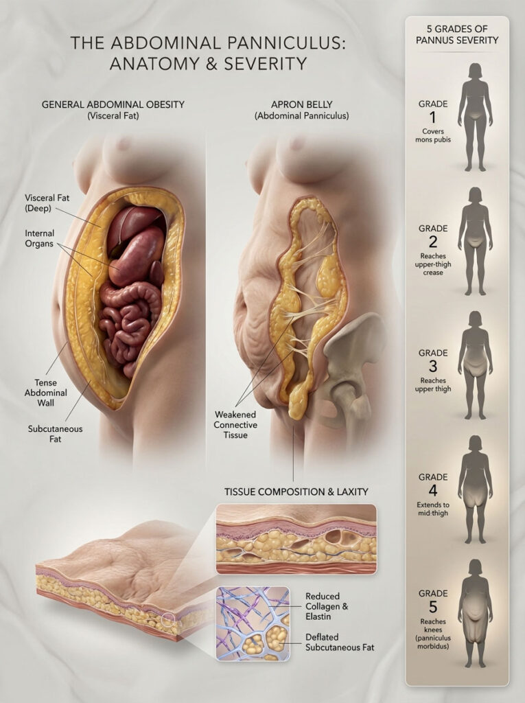 The Core Concept: Anatomy of an Apron Belly
