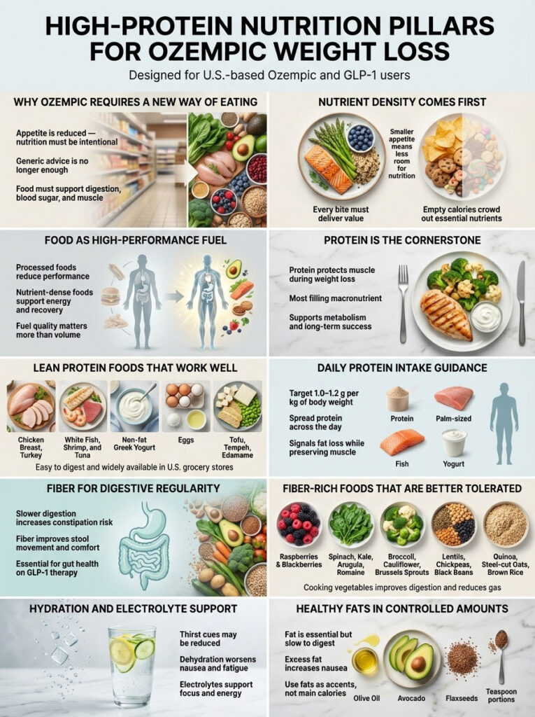 The Core Pillars of a High Protein Ozempic Diet Plan for Maximum Weight Loss