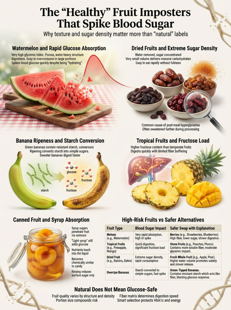 The "Healthy" Fruit Imposters (High Glycemic Index Fruits List)