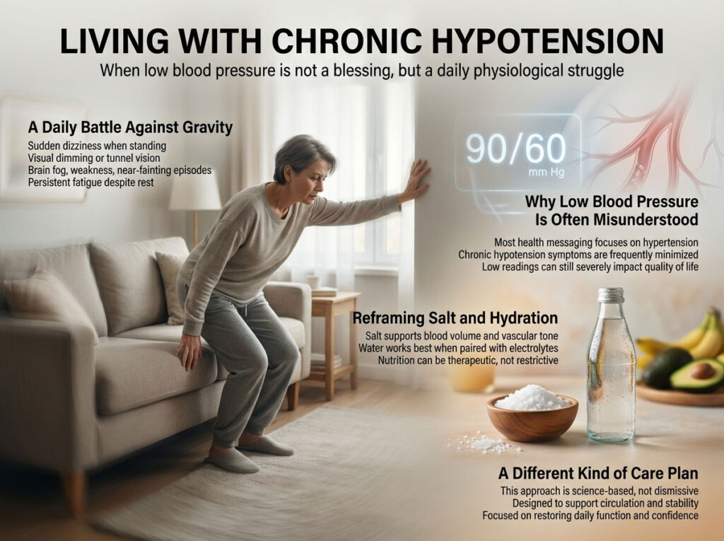 The Hidden Struggle of Living with Chronic Hypotension