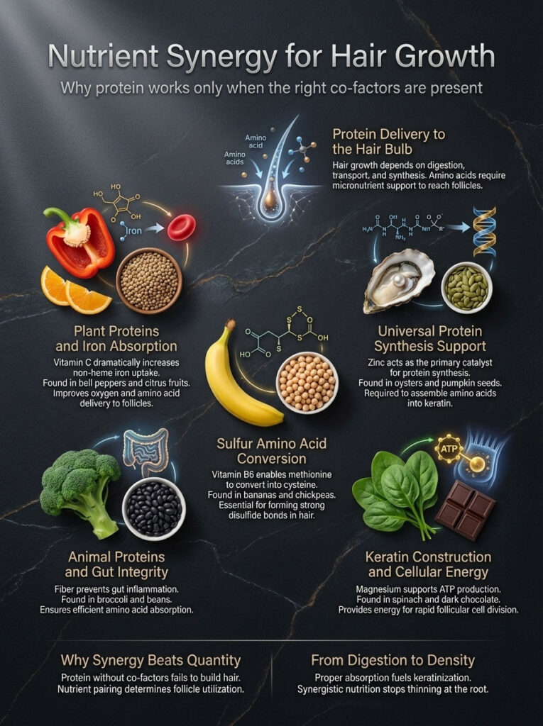 The Nutrient Synergy Table for Maximum Protein Absorption