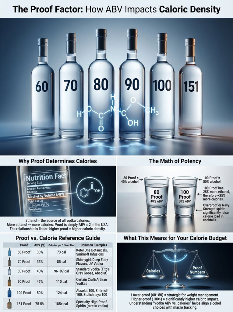The Proof Factor: How ABV Impacts Caloric Density