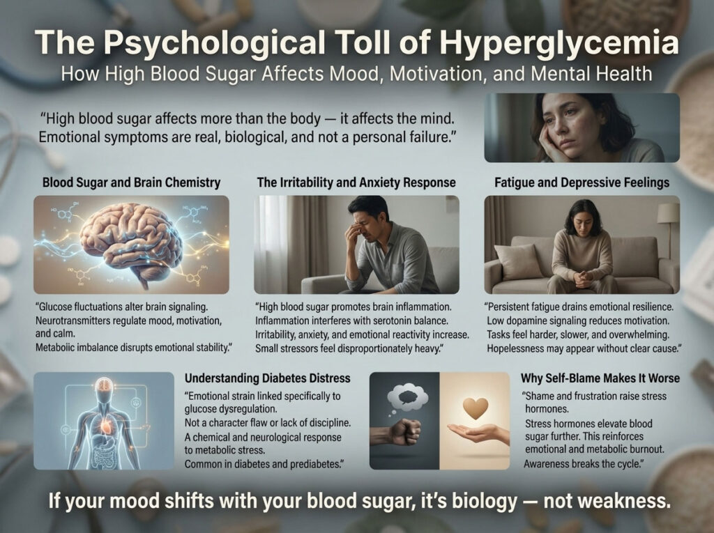 The Psychological Toll of Hyperglycemia