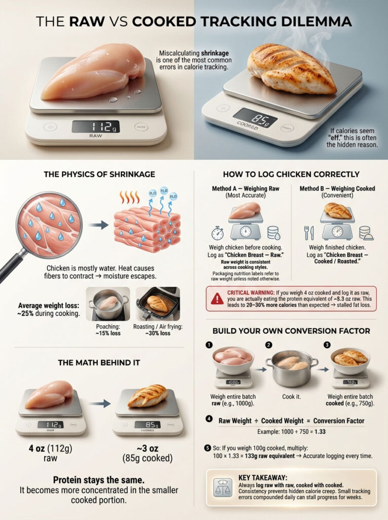 The Raw vs. Cooked Tracking Dilemma