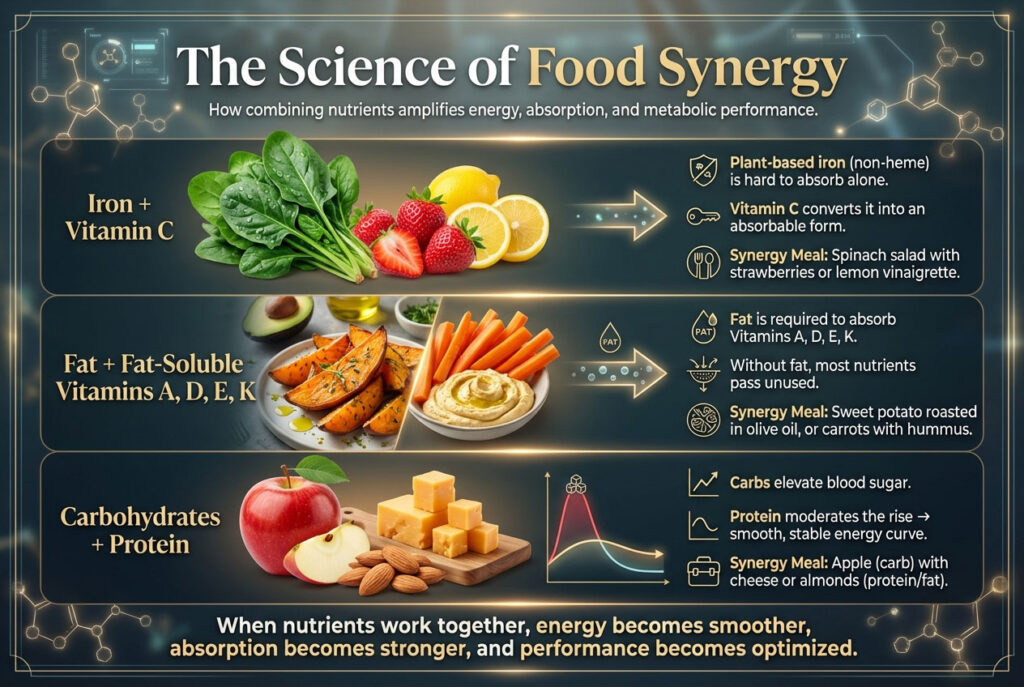 The Science of Food Synergy: Combining Nutrients for Maximum Output