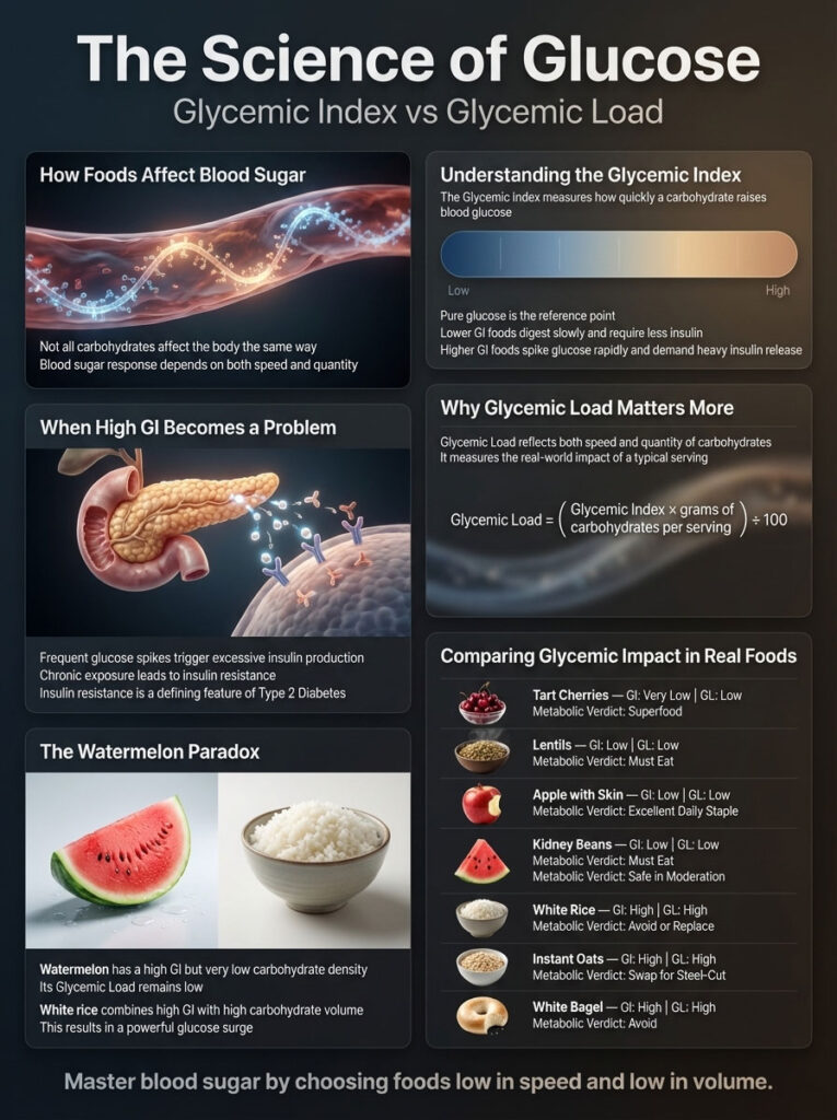 The Science of Glucose: Glycemic Index vs Glycemic Load
